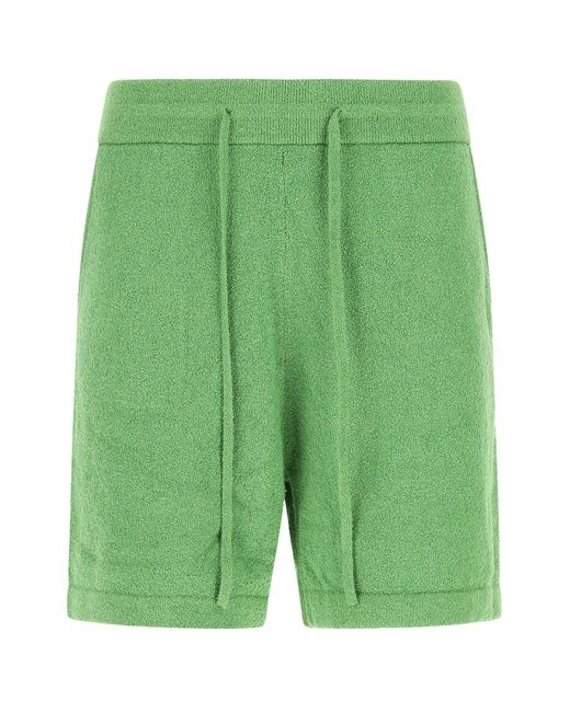 Nanushka Cotton Stretch Terry Fabric 