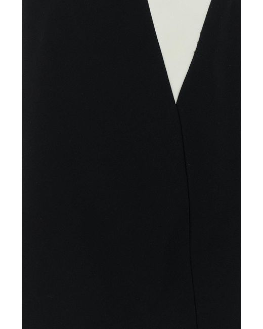 Tom Ford Black Stretch Georgette Long Dress