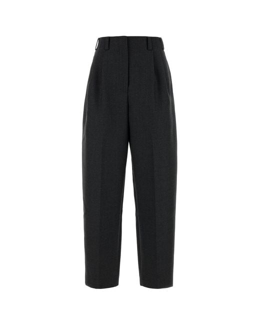 Givenchy Black Charcoal Wool Pant