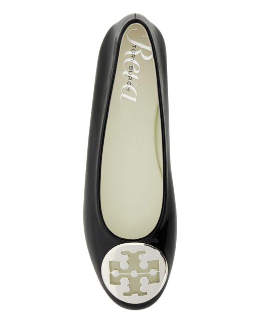 Tory Burch Black Ballrina Riva Nera