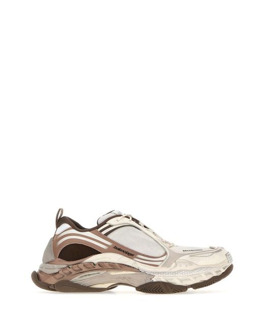Balenciaga White Multicolor Canvas And Rubber Triple S.2 Sneakers for men