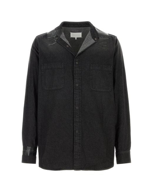 Maison Margiela Black Denim Shirt for men