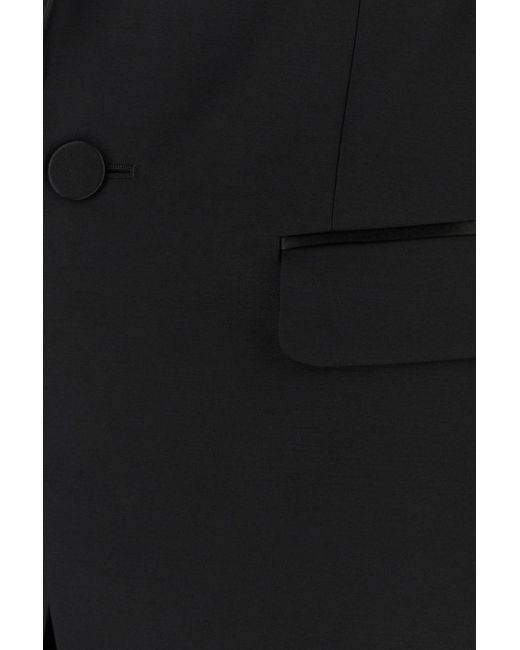 Completo London in misto lana vergine nera di DSquared² in Black da Uomo