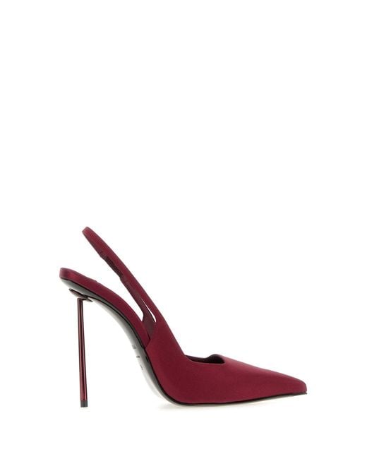 Le Silla Red Slingback Pumps