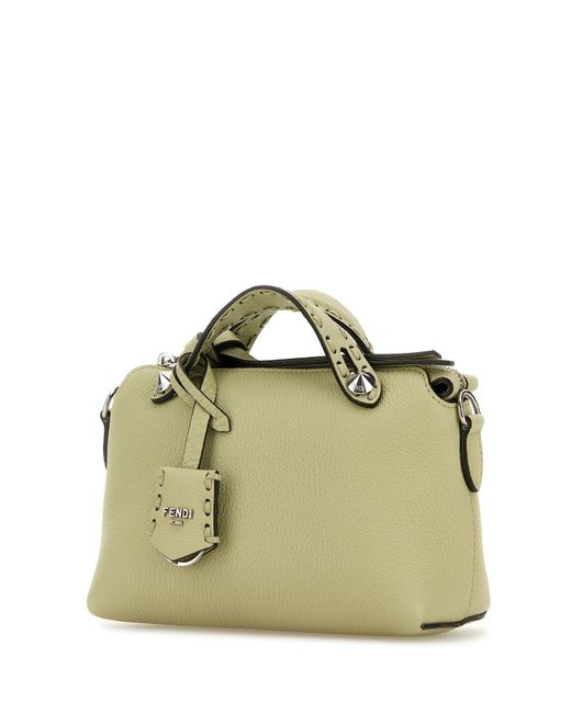 Borsa mano By The Way mini in pelle verde salvia di Fendi in Green