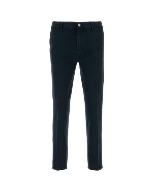 Pantalone Reggae in cotone stretch blu navy di PT Torino in Blue da Uomo