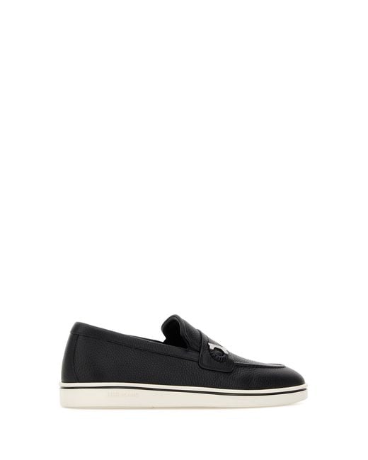 Ferragamo Black Tancredi for men