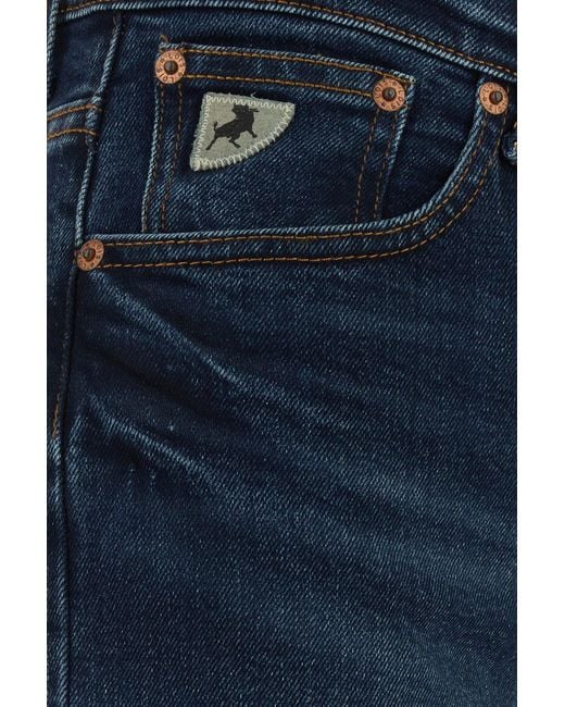 Lois Blue Stretch Denim Lindsay Wide-leg Jeans