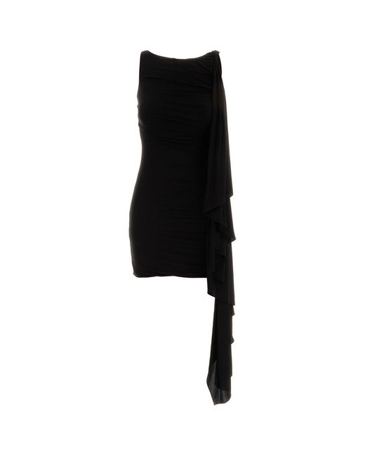 Alexander Wang Black Jersey Mini Dress
