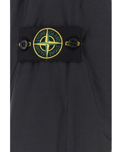 Stone Island Blue Jackets for men