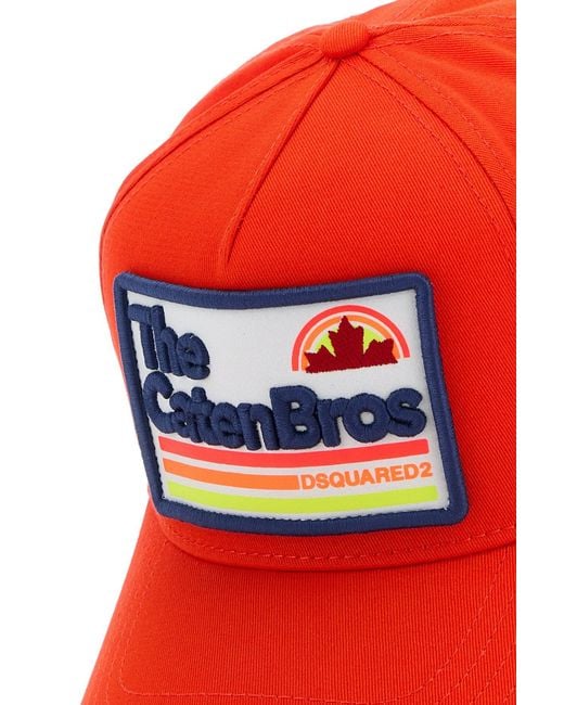 DSquared² Dsquared Gabardine Baseball Cap for men