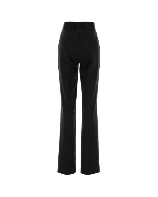 GIUSEPPE DI MORABITO Black Wool Pant