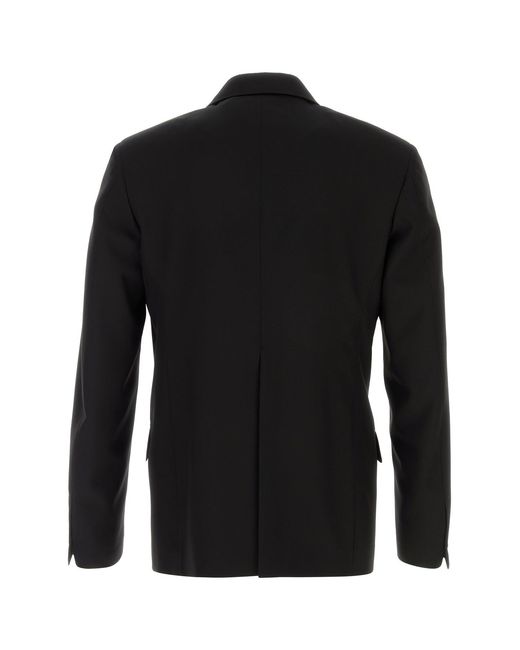 Jil Sander Black Wool Blazer for men
