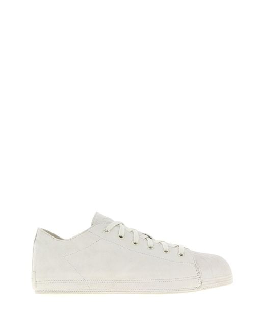 Y-3 White Chalk Suede Y-3 Nizzastar Sneakers for men