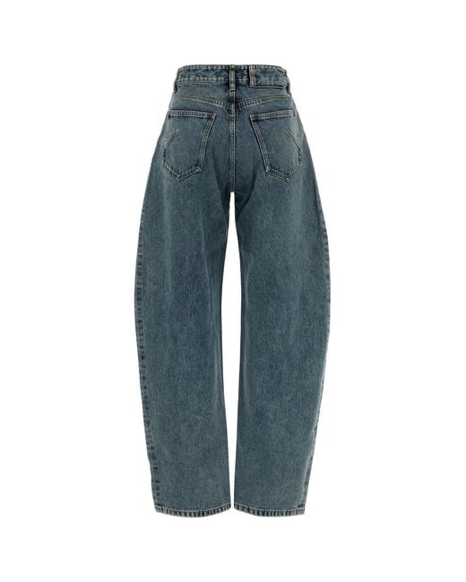Alaïa Blue Denim Jeans