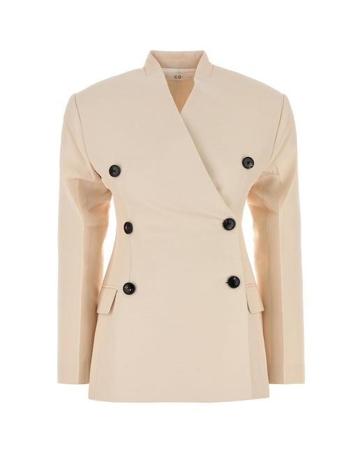 Co. Natural Light Pink Visse Blend Blazer