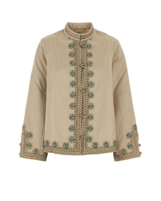 Bode Natural Lapis Braid Jacket