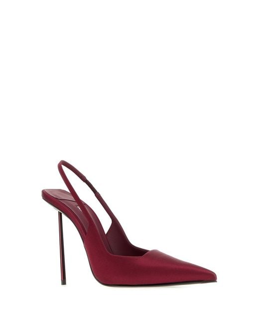 Le Silla Red Slingback Pumps