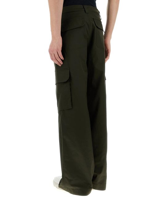 Valentino Garavani Olive Green Polyester Blend Cargo Pant for men