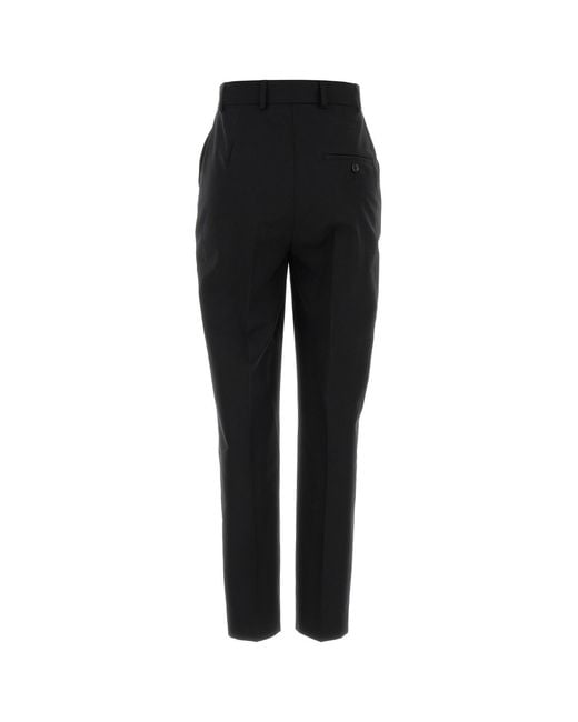 Moschino Black Wool Pant