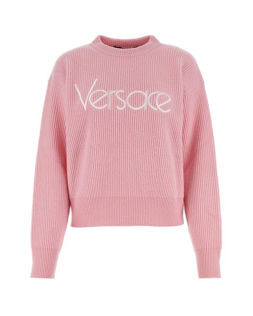 Versace Pink Knitwear