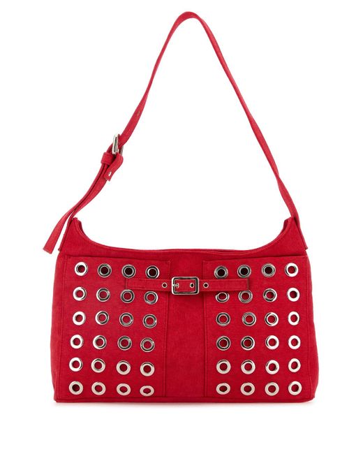 Nicole Bag Canvas Red - Shoulder Bag - Gimaguas