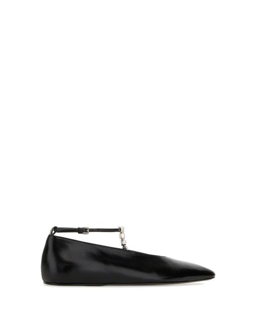 Ballerina di Jil Sander in Black
