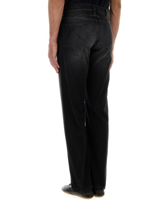MM6 by Maison Margiela Black Denim Jeans for men