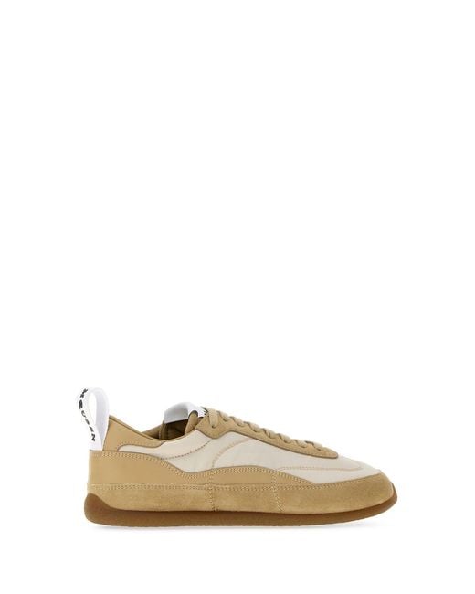 McQueen Brown Two-tone Ec1 Sneakers
