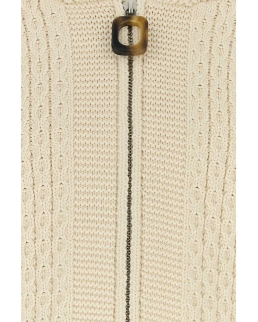 J.W. Anderson Natural Ivory Cotton Blend Cardigan for men