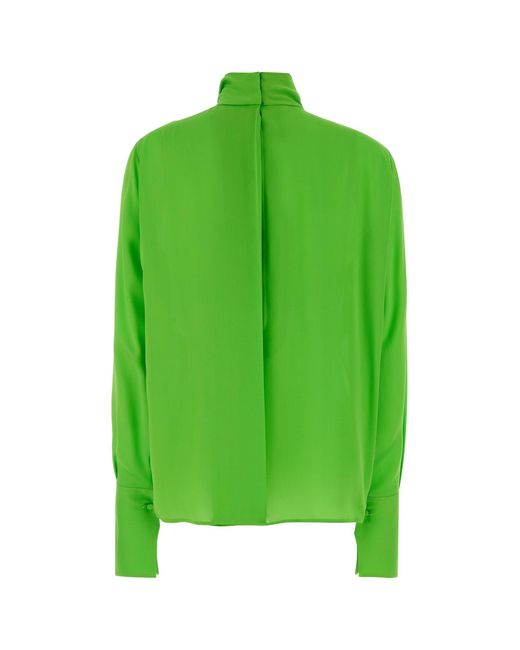 Tom Ford Green Fluo Georgette Blouse