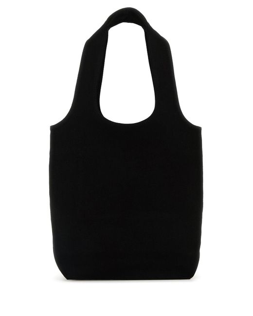 Borsa shopping Ninon piccola in tela nera di A.P.C. in Black da Uomo