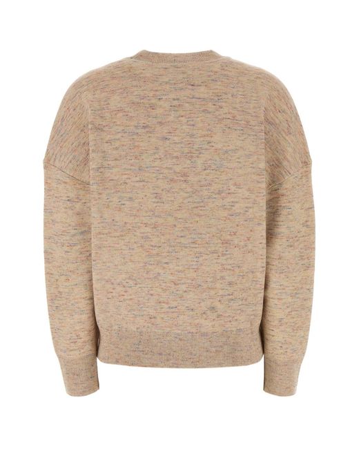 Isabel Marant Natural Viscose Blend Atlee Sweater