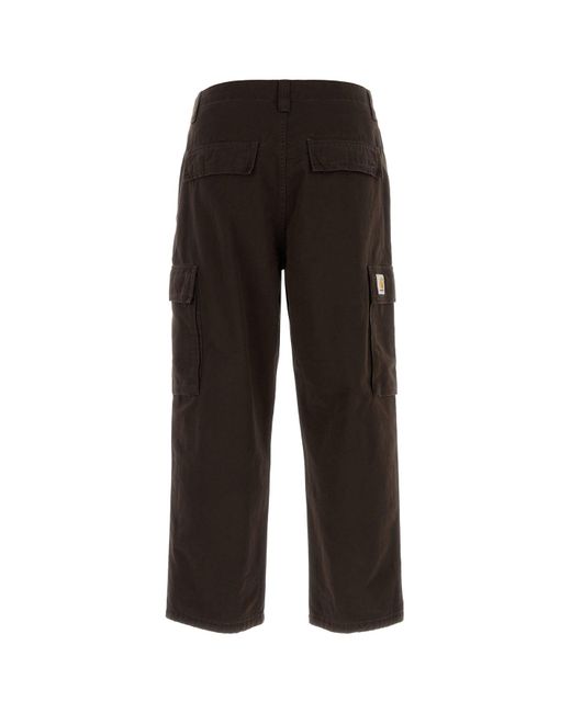 Kade Cargo Pant in tela cioccolato di Carhartt in Black da Uomo