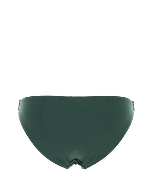 Eres Dark Green Stretch Nylon Clutch Bikini Bottom