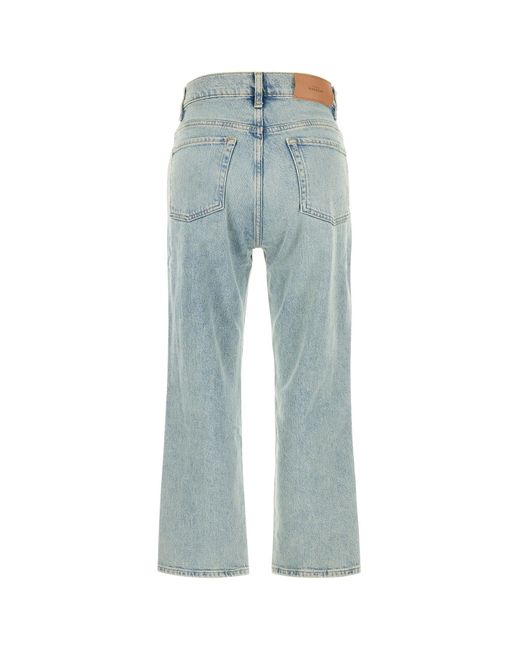 Jeans in denim stretch di 7 For All Mankind in Blue