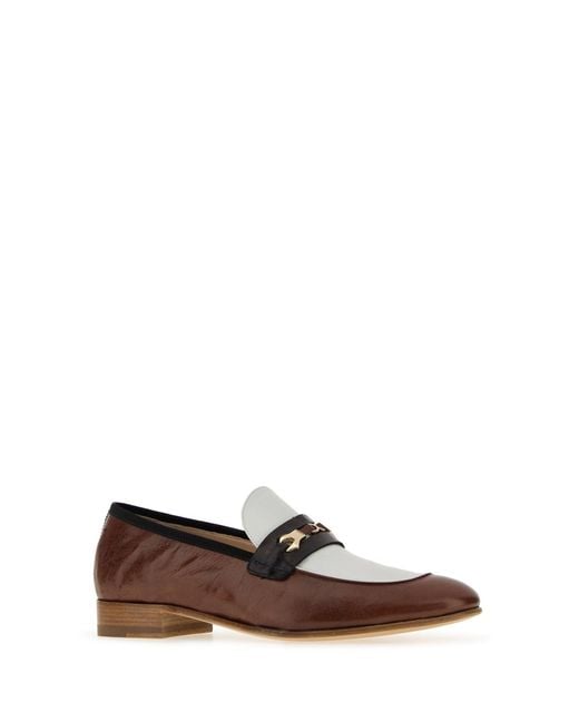 Fratelli Rossetti Brown Two Leather Loafers