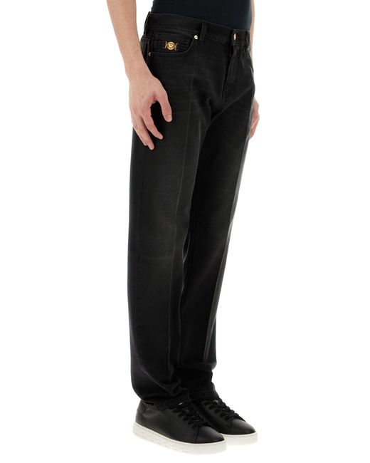 Versace Black Jeans for men