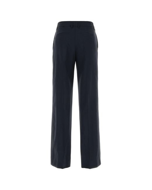 PT Torino Navy Blue Twill Francoise Pant