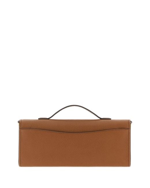 MICHAEL Michael Kors Brown Leather Medium Hamilton Moderne Handbag