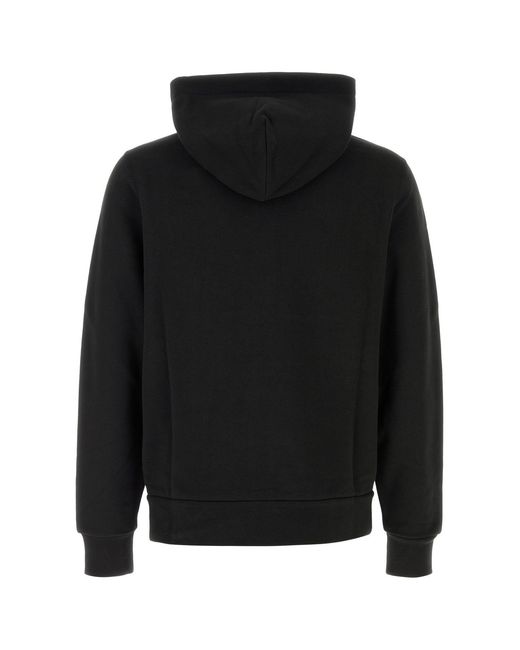 Moncler Black Cotton Sweatshirt for men