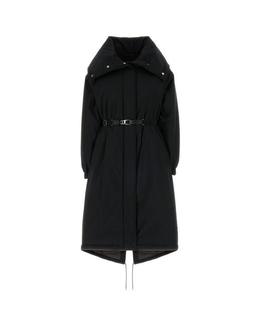 Moorer Black Polyester Eneida Down Jacket