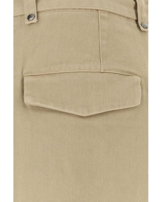 Entire studios Natural Beige Cotton Gully Pant for men
