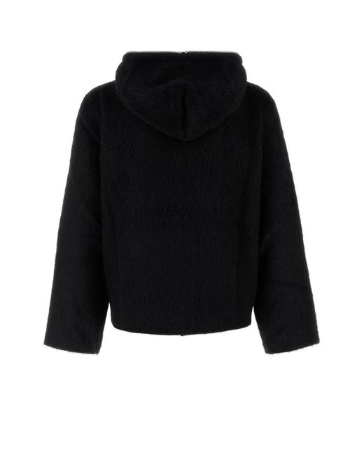 Our Legacy Black Wool Blend Sweatshirt for men
