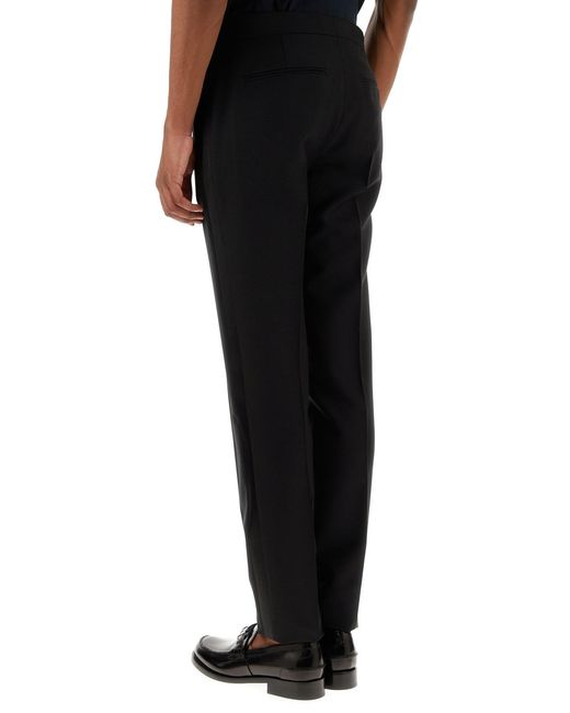 Versace Black Wool Blend Pant for men