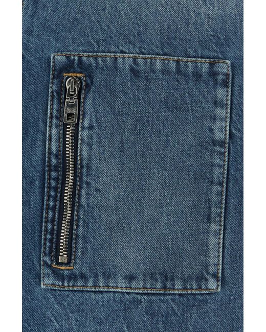 Dolce & Gabbana Blue Denim Jacket for men