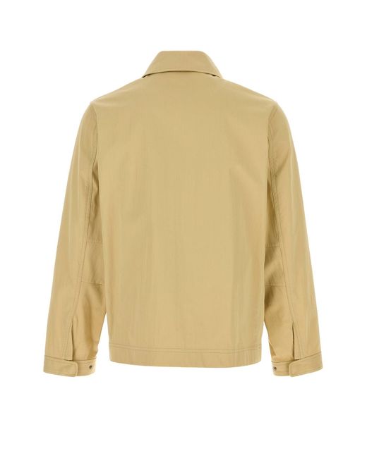 Paltò Natural Beige Cotton Blend Dante Jacket for men