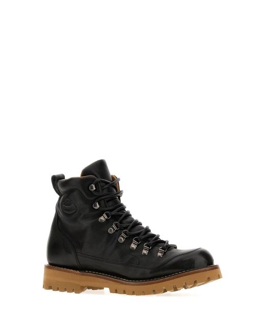 Church's Black Leather Shefford Ankle Boots for men