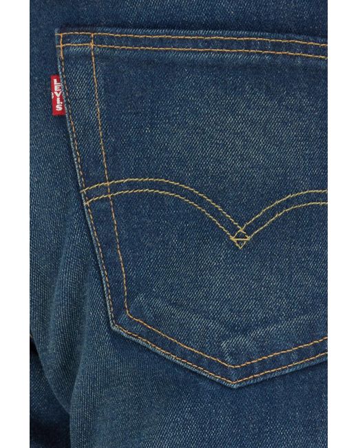 Jeans 501® Original in denim stretch di Levi's in Blue da Uomo