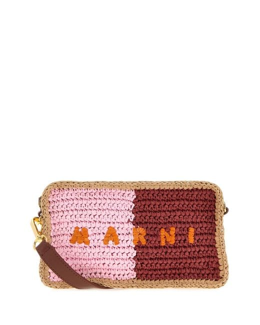 Marni Red Camera Bag
